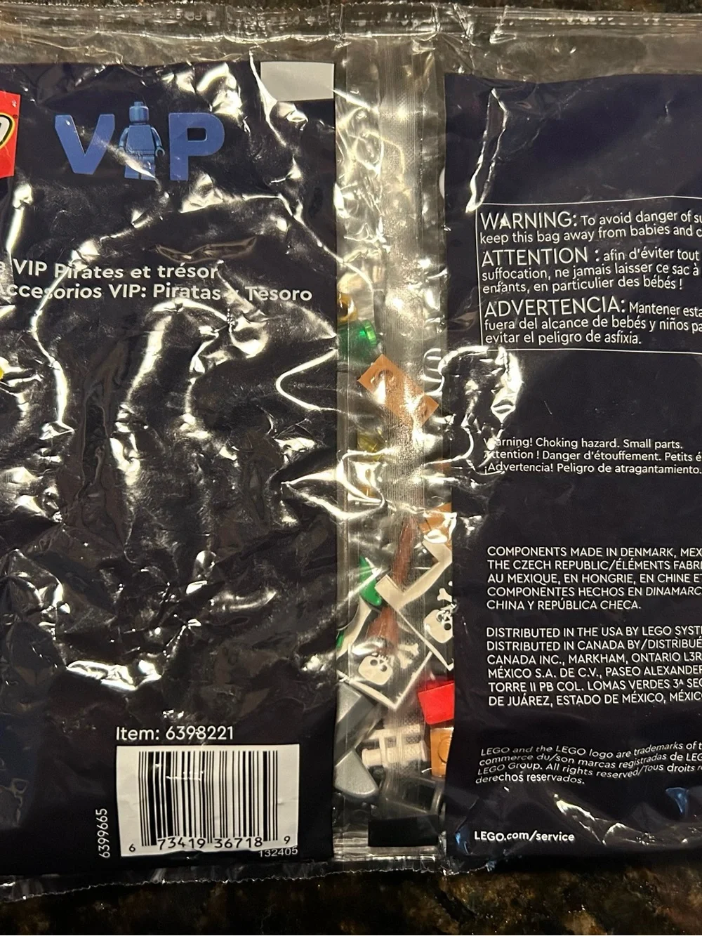 LEGO VIP Polybags, Pirates and Treasure, Spring Fun, Summer Fun, and Spooky